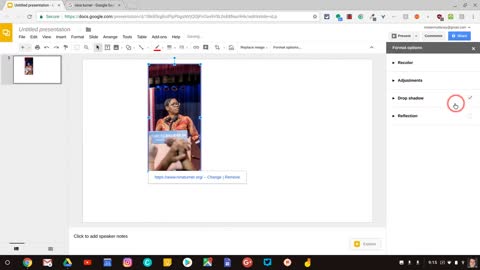 Image Options & Replace Images in Google Slides