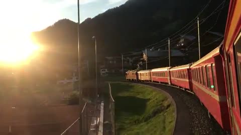 Canada train video