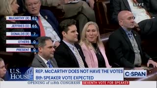 Matt Gaetz Gets A Mixed Response When He Shocks Congress With His Latest Speaker Vote For Trump