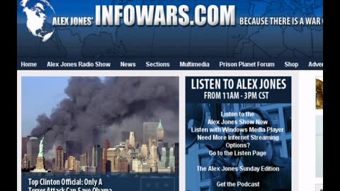 The Alex Jones Show July 16 2010 (Operation Lockstep)