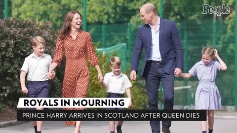 Prince Harry Arrives in Scotland to Join Family After Death of Queen Elizabeth Announced PEOPLE