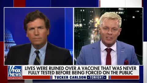 Tucker Interviews Rob Roos MEP re: Vaccine scandal