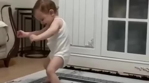 Cute baby 🐥 dance