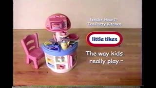 Little Tikes Tender Heart Tea Party Kitchen Toy Commercial (2002)