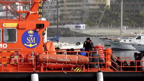 Over 300 migrants rescued off Canary islands