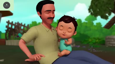 Pappa Pappa Mere Pyaare Pappa Father Song Hindi | Rhymes for Children |