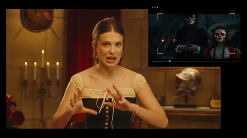 Millie Bobby Brown Reacts to the Damsel Trailer - Netflix