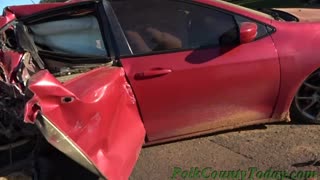 PICKUP SLAMS CAR FROM BEHIND, SODA TEXAS, 09/23/21...