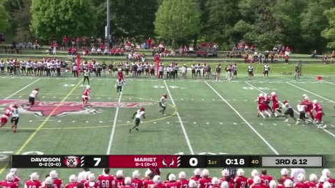 Davidson vs Marist Highlights | College Football Week 3 | 2023 College Football