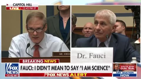 Congressman Jordan grills Fauci June 4th 2024