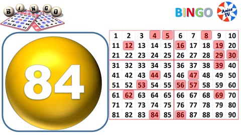 90-Ball - Bingo Caller -Game#1 New - American English