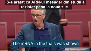 Senatorul Gerard Rennick denunță efectele vaccinarii Covid în Australia