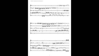 J.S. Bach - Well-Tempered Clavier: Part 2 - Fugue 06 (Trombone Quintet)