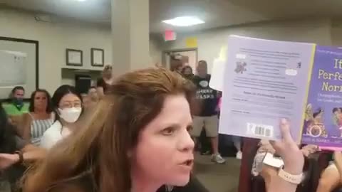 Mamma bear slaps a school board silly