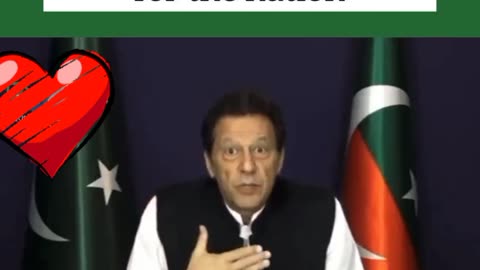 Imran Khan's massage for the Nation !! Pakistani leader || Pti leader Imran khan