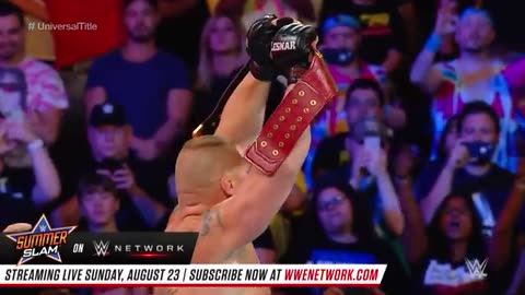 Brock Lesnar vs Roman range