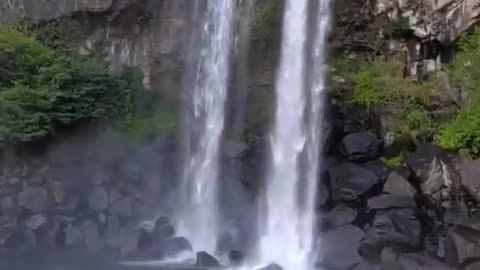 Waterfall in Jeju