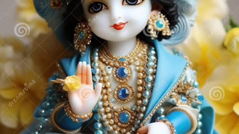 The lord Krishna