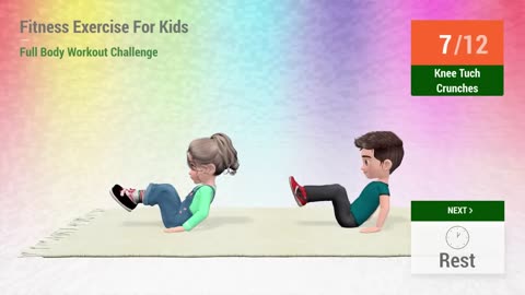 Full body workout for kids in 30 min