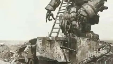 GIANT Fighting robot in Tsarist Russia