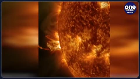 NASA Massive segment of the sun breaks off