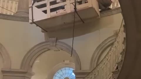 Thomas Jefferson statue removed from New York City Hall after 187 years! BULLSHIT!