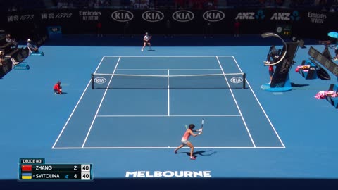 🎾Super Elina Svitolina Shows Star Quality Down Under__Australian Open 🎾Badminton 2019 👍