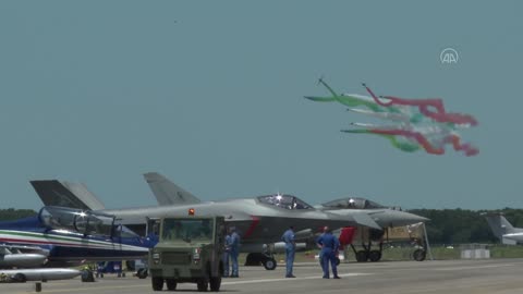 Air show to celebrate the 100th anniversary of the Italian Air Force
