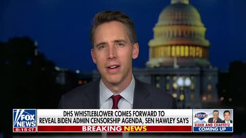 Sen. Hawley: The left's censorship agenda is the 'most unbelievable collusion'