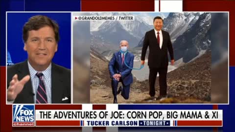 Tucker on Biden hiking the Himalayas with Xi