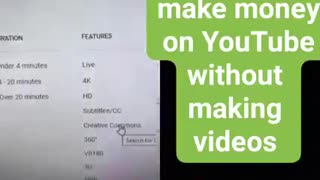Make money on YouTube