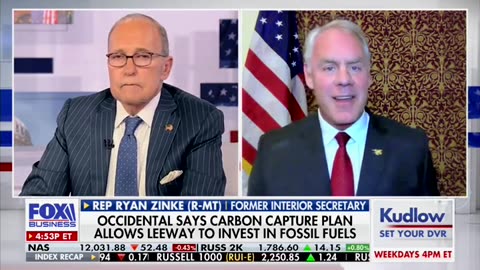 Former Interior Secretary Says Inflation Reduction Act Makes America 'More Vulnerable To China'