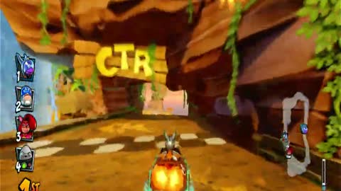 Crash Cove Nintendo Switch Gameplay - Crash Team Racing Nitro-Fueled