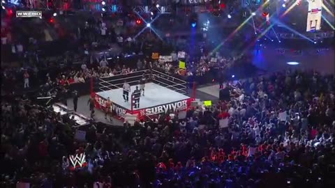 FULL MATCH - John Cena _ The Rock vs. The Miz _ R-Truth_ Survivor Series 2011(360P