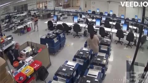 New evidence of election officials breaking into sealed machines | Check Description