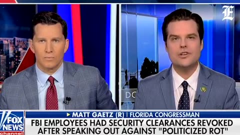 Matt Gaetz has called for organizational changes to the FBI, suggesting that it is time