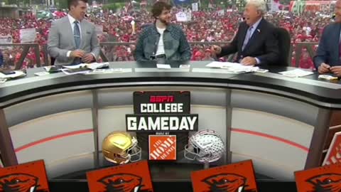 _#jackharlow on #collegegameday was must-see TV 😂🏈 #C