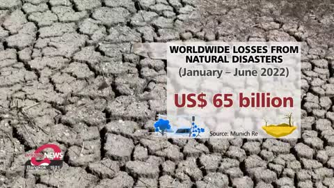 World sees economic loss of US$ 65 bil. from natural disasters in H1 2022