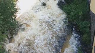 Water disaster in southern norway