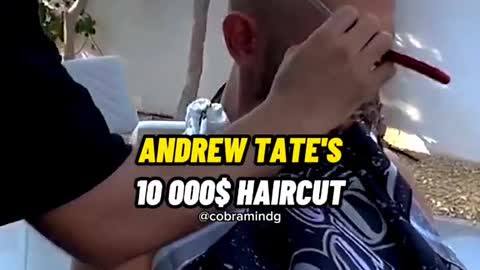 ANDREW TATE Gets A $10K HAIRCUT