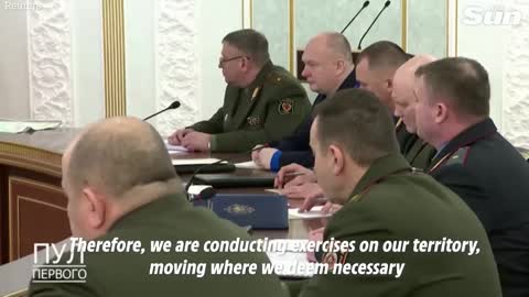 Want peace Prepare for war,' Belarus' Lukashenko denies moving troops to border