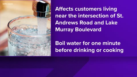 Coatesworth subdivision residents along St. Andrews Road urged to boil water