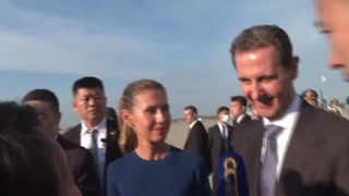 Interview with President Assad in China