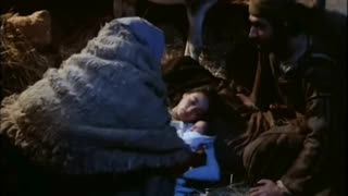 Cristo nasce no estábulo e fica numa manjedoura -- DY085