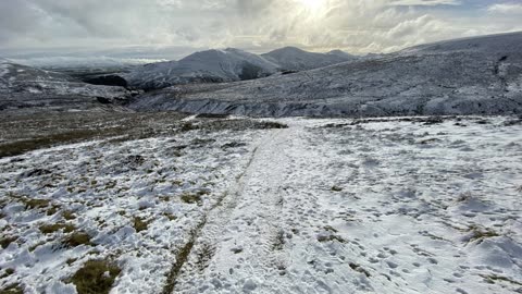 Castlelaw - Capelaw loop in the snow