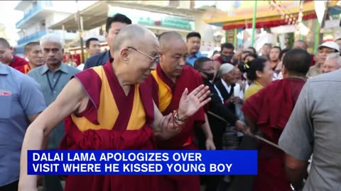 Dalai Lama apologizes after video of him kissing boy sparks criticism