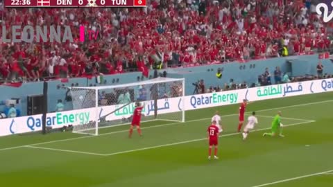 Highlights of the first round Denmark vs Tunisia world cup Qatar 2022