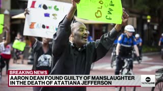 Police officer found guilty of manslaughter in killing of Atatiana Jefferson