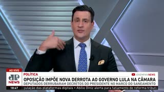 Oposição derruba decreto de Lula (PT) sobre marco do saneamento