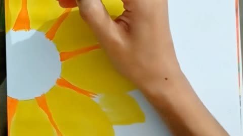 Beautiful Sunflower Painting Tutorial Easy